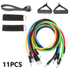 11Pcs Resistance Bands workout - Gym Vigour