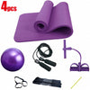 4 Piece Yoga Pilates Set Kit - Gym Vigour