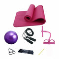 4 Piece Yoga Pilates Set Kit - Gym Vigour