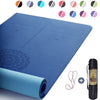 Yoga Mat With Position Line - Gym Vigour