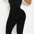 Waist High Push Up Yoga Pants - Gym Vigour